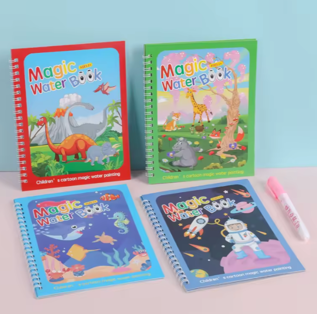 Magic Water Colouring Book