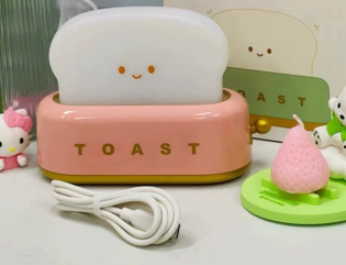 Cute LED Toaster Lamp