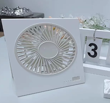 Rechargeable Mini Table Fan with Stand