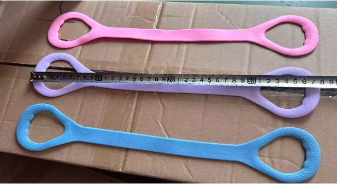 Silicone Dual-Grip Resistance Band