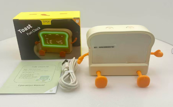 Toaster Cartoon Alarm Clock