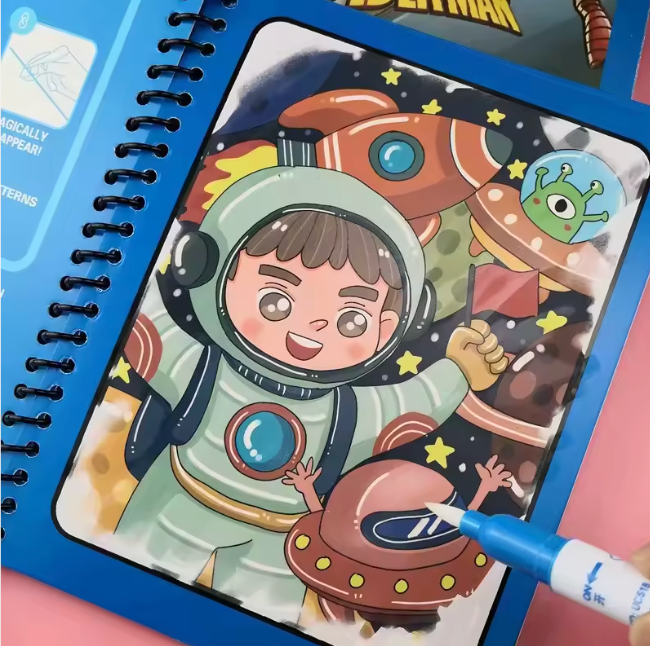 Magic Water Colouring Book