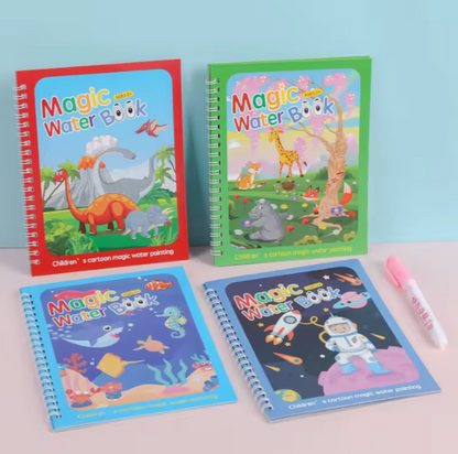 Magic Water Colouring Book