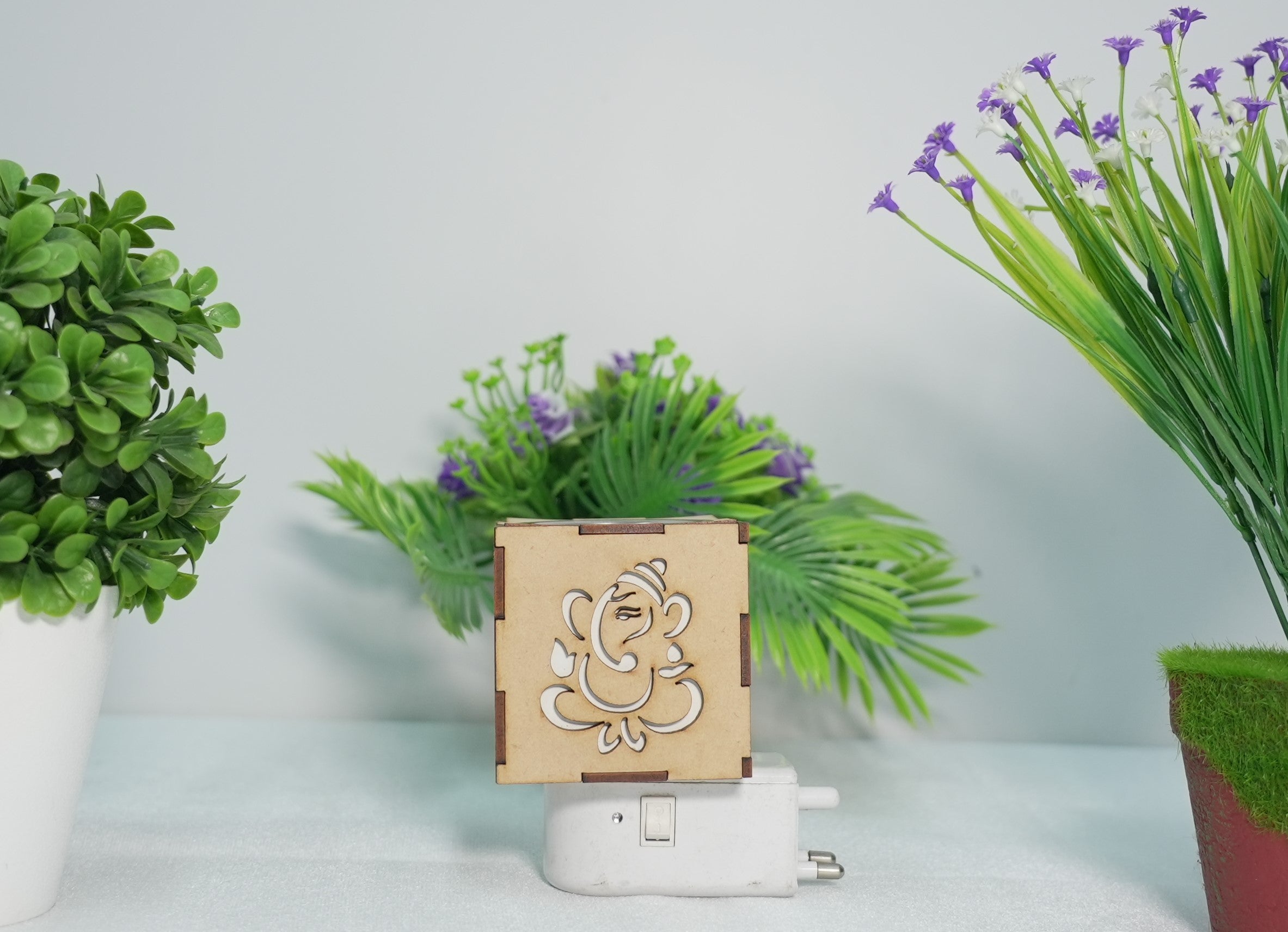 Ganesha Aroma Burner Night Lamp