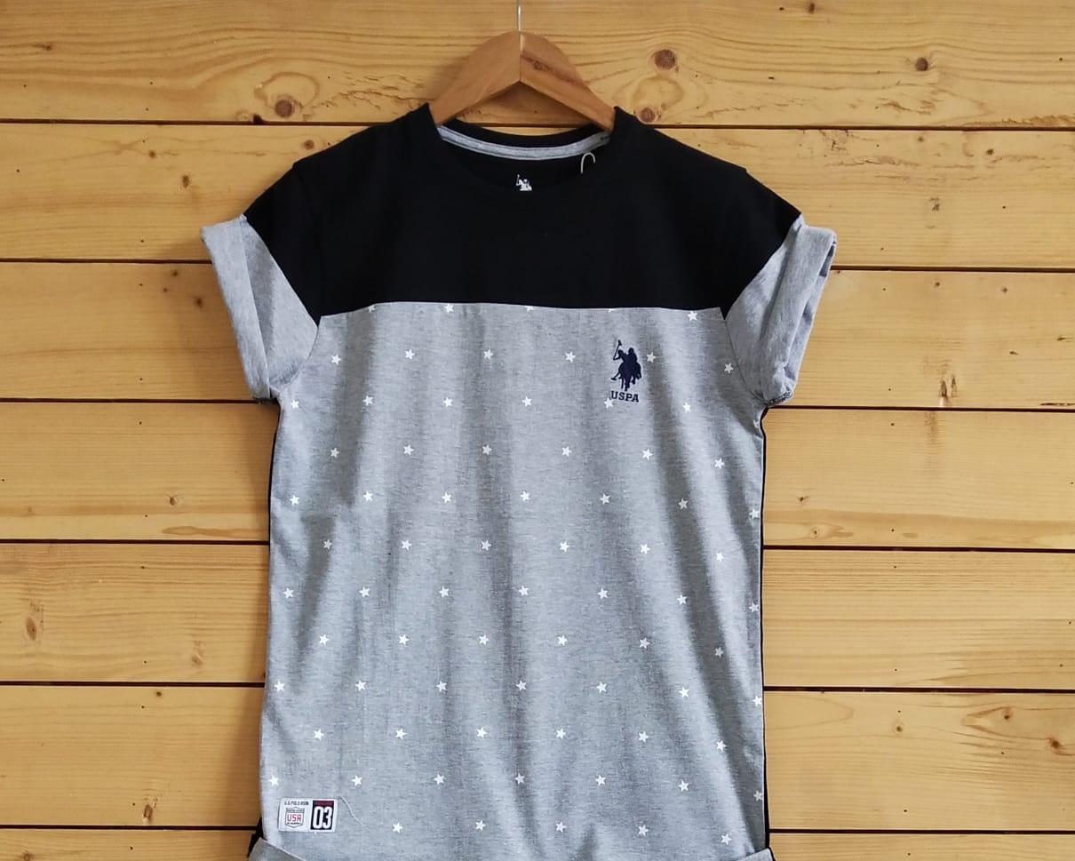 Regular Fit T-shirt (grey, L) - Large