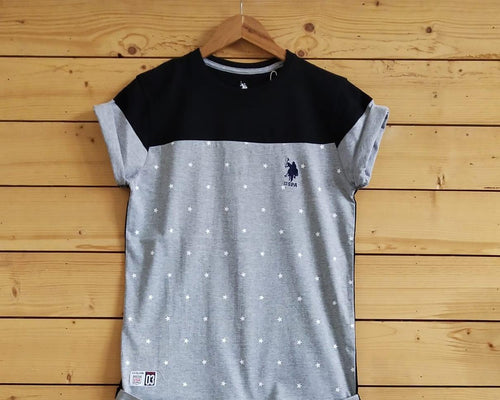 Regular Fit T-shirt (grey, L) - Large