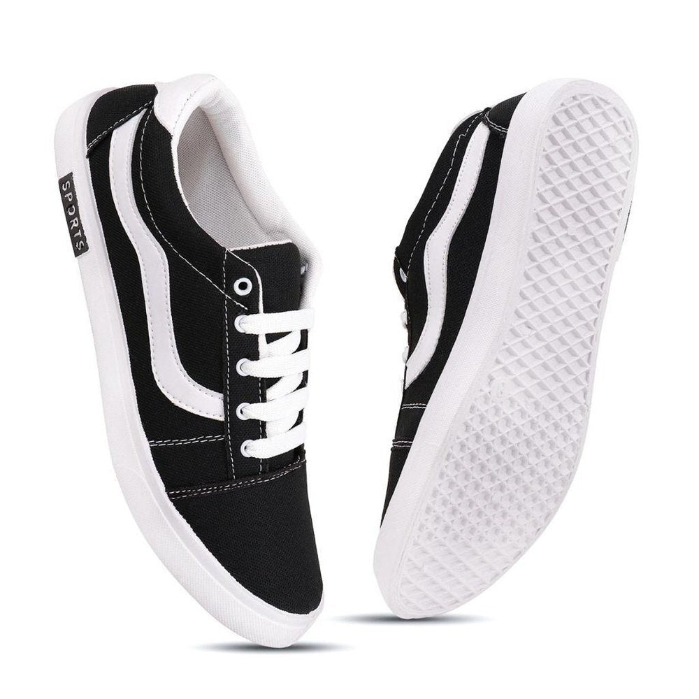 Casual Shoes For Men Black White, 6