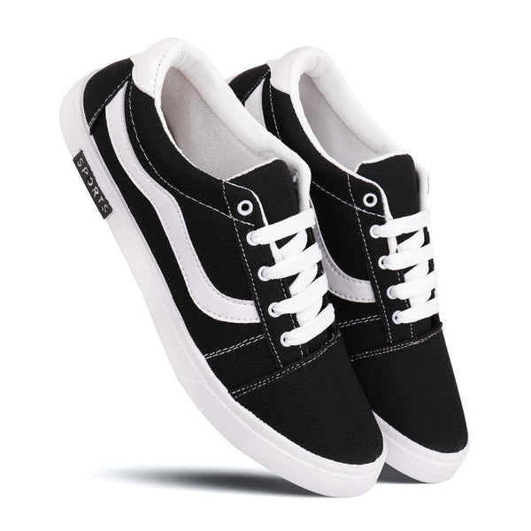 Casual Shoes For Men Black White, 6