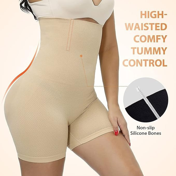High Waist Body Shaper For Women, Thigh Slimmer, Butt Shaper, Waist...