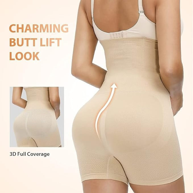 High Waist Body Shaper For Women, Thigh Slimmer, Butt Shaper, Waist...