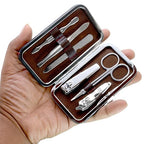 Sj 6 In 1 Nail Art Clipper Pedicure Manicure Tweezer Cutter Earpick...