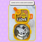 Baby Food Box With Spoon Scissor