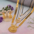 Mangalsutra Combo Deal Gold Plated Necklace Pandent Mangalsutra 30 ...