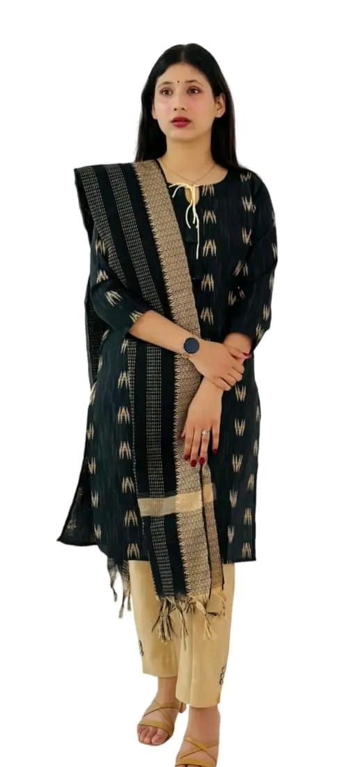 Womens Kurti With Pant And Dupatta