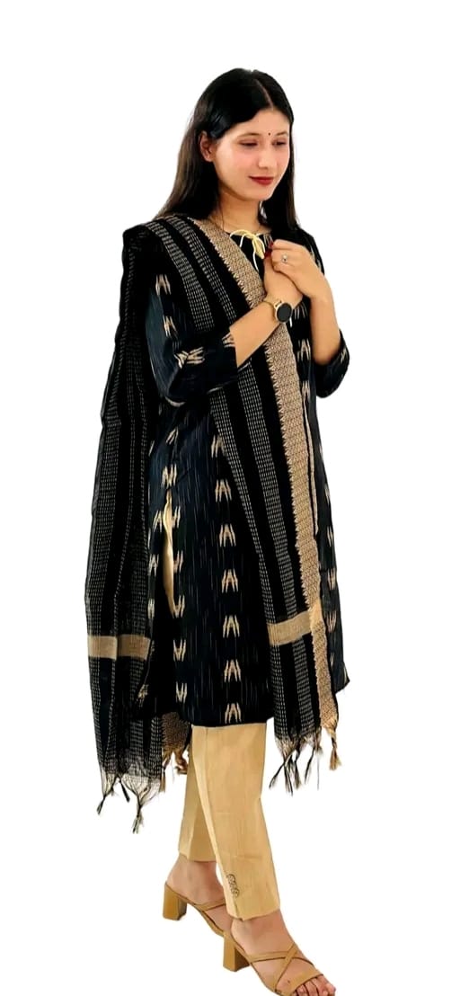 Womens Kurti With Pant And Dupatta