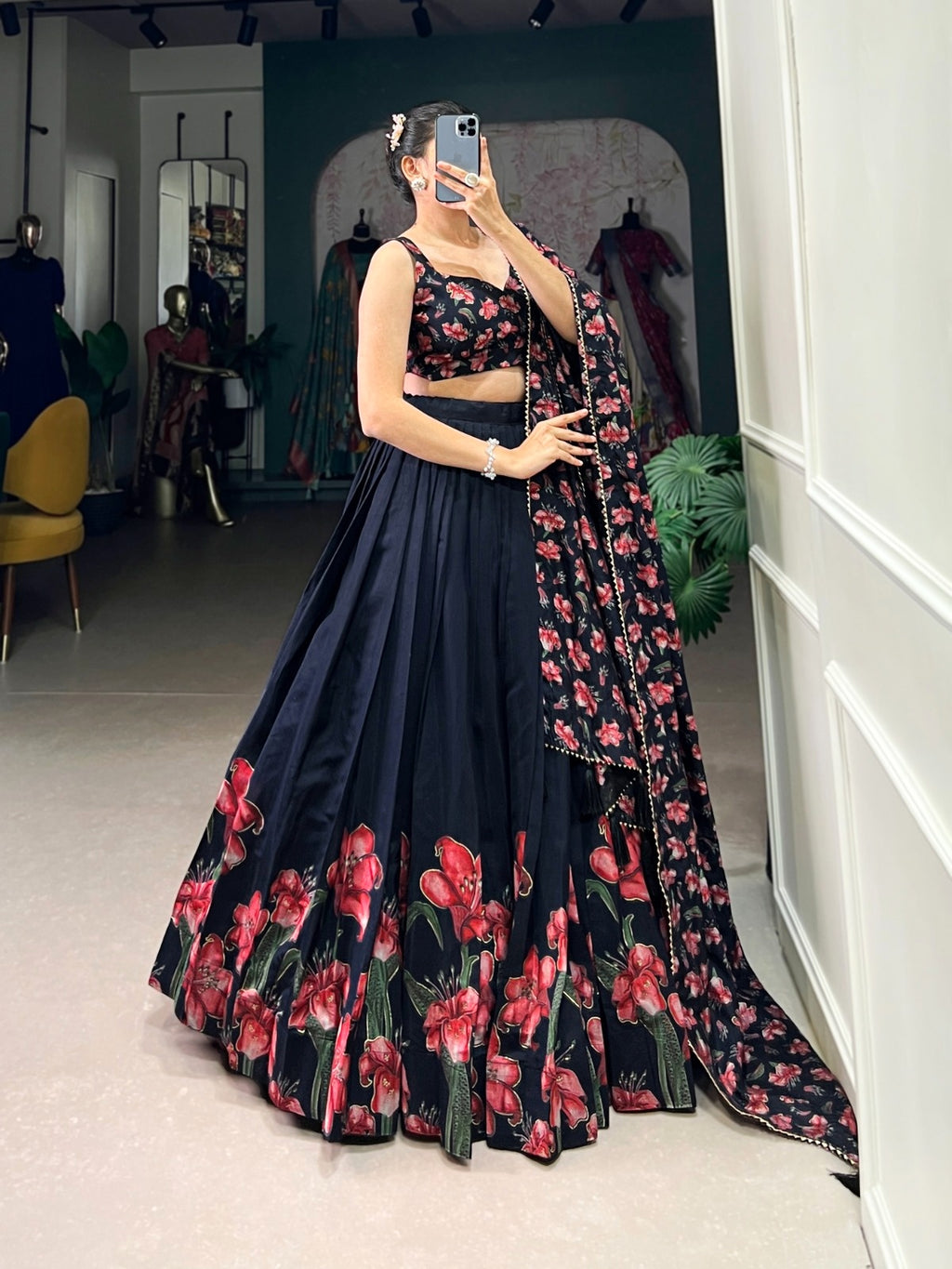 The Perfect Blend Of Tradition And Sparkle Lehenga Choli