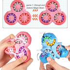 Magic Bean Brain Teaser Finger Spinner Toy Hand Spinner Stress Anxi...