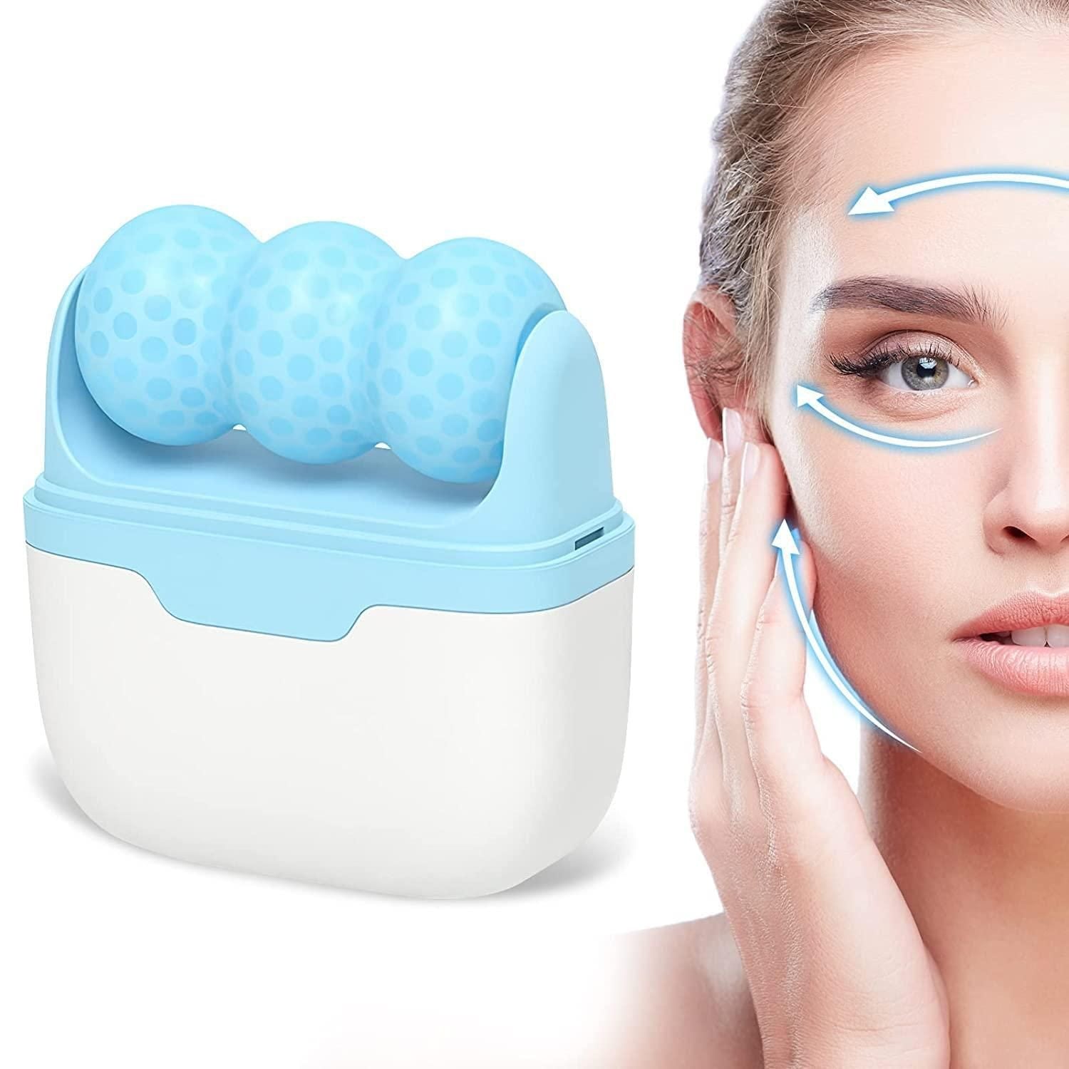 2 In 1 Upgraded Ice Roller For Face Body Massager