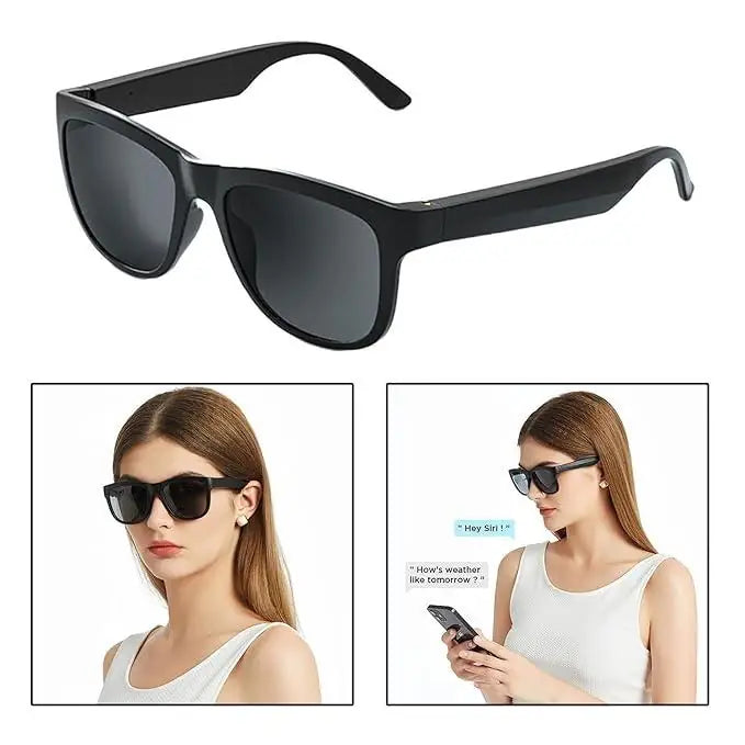 Women's Wireless Bluetooth Sunglasses Open Ear Music Hands-free Cal...