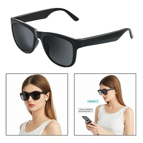 Women's Wireless Bluetooth Sunglasses Open Ear Music Hands-free Cal...