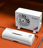 Miniature Ac Design Solar-powered Car Air Freshener Diffuser