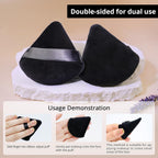 Triangle Powder Puffs For Face Powder Makeup Puff For Loose Pack Of 1