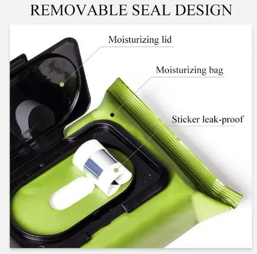 Avocado Makeup Remover Wipes 60 Pcs
