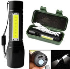 Pocket Size Mini Portable Xpe Cob Led Tactical Flashlight