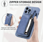 Multi-functional Silicone Stick Wallet Case Mobile Cover