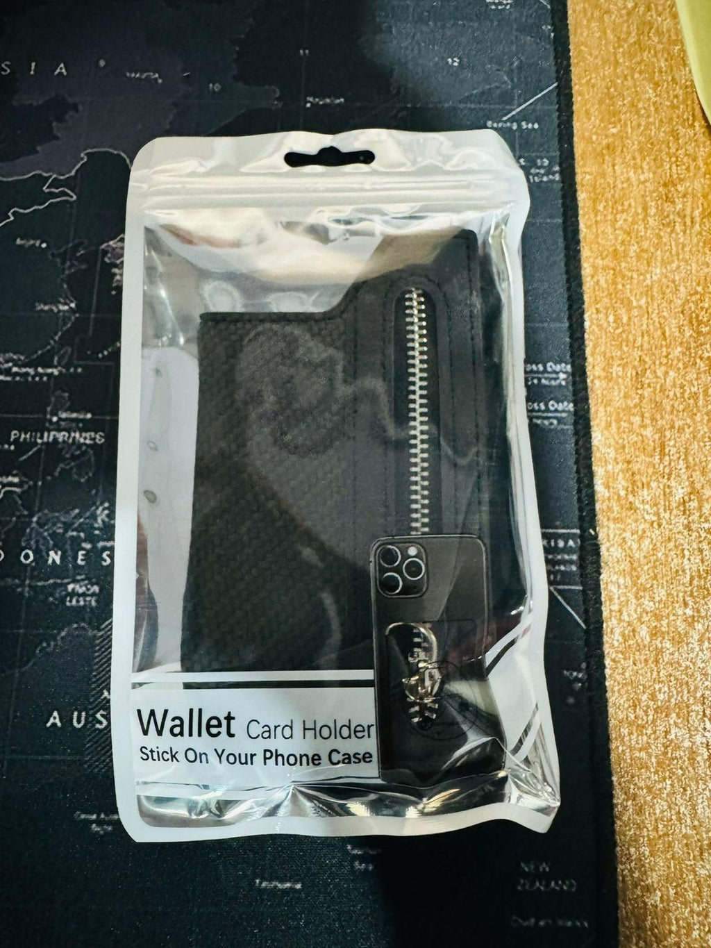 Multi-functional Silicone Stick Wallet Case Mobile Cover