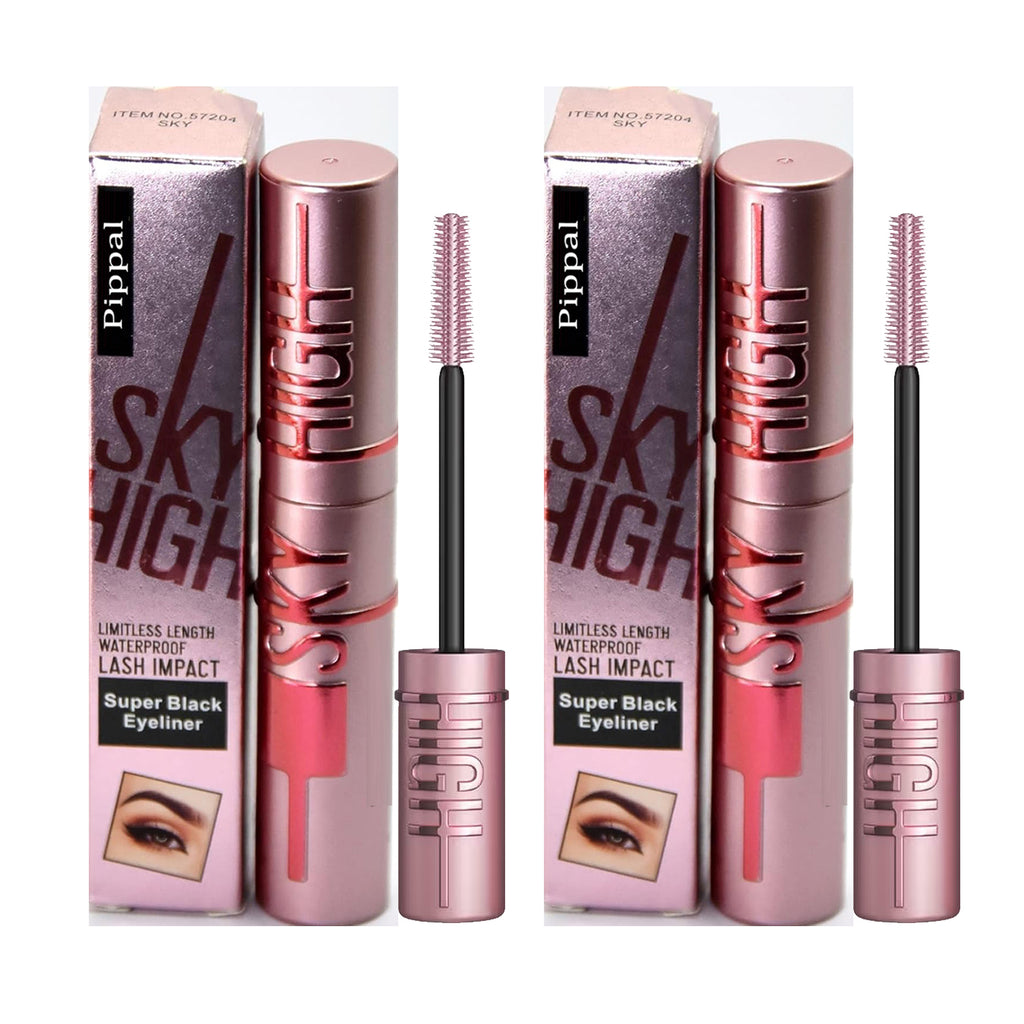 Pippal Sky High Eyeliner 2 Pcs With Mascara Ultra Volume Up Volumiz...