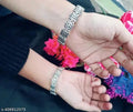 Silver Sterling Silver Kada Pack Of 2
