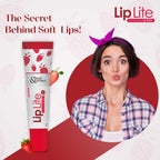 Lip Lite Strawberry Moisturising Lip Balm 15g Pack Of 8