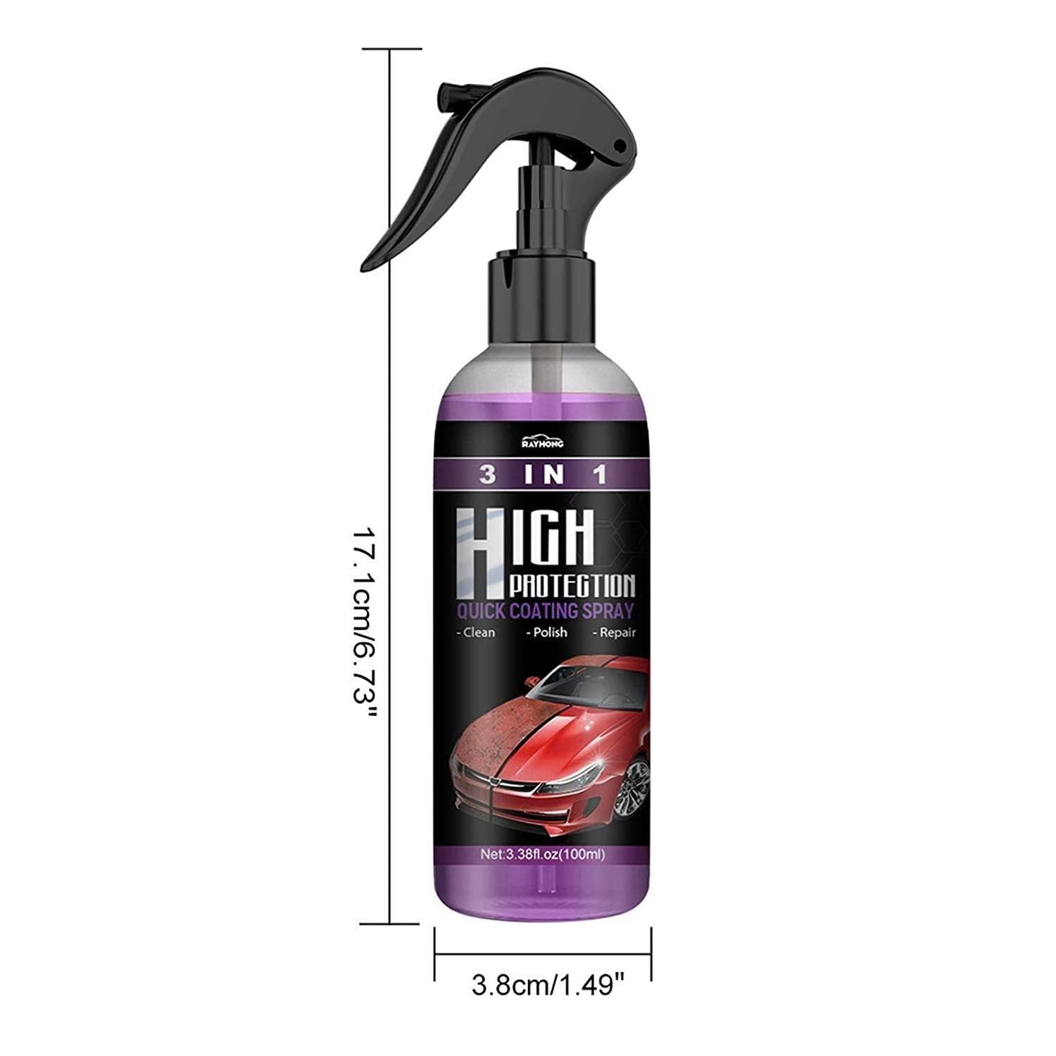 Hydrophobic Polish Nano Coating Agent Car Scratch Spray Cars Polish...