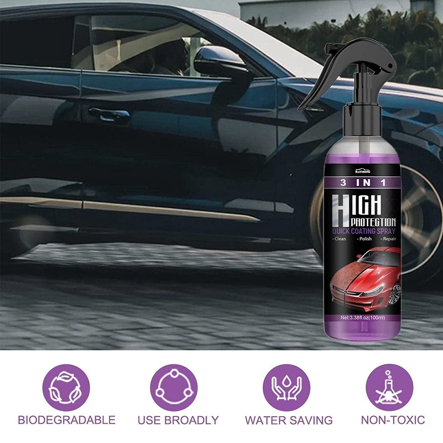 Hydrophobic Polish Nano Coating Agent Car Scratch Spray Cars Polish...