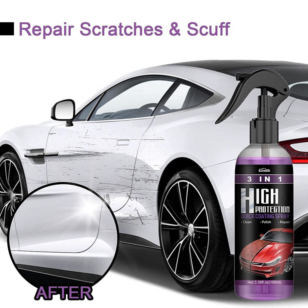 Hydrophobic Polish Nano Coating Agent Car Scratch Spray Cars Polish...