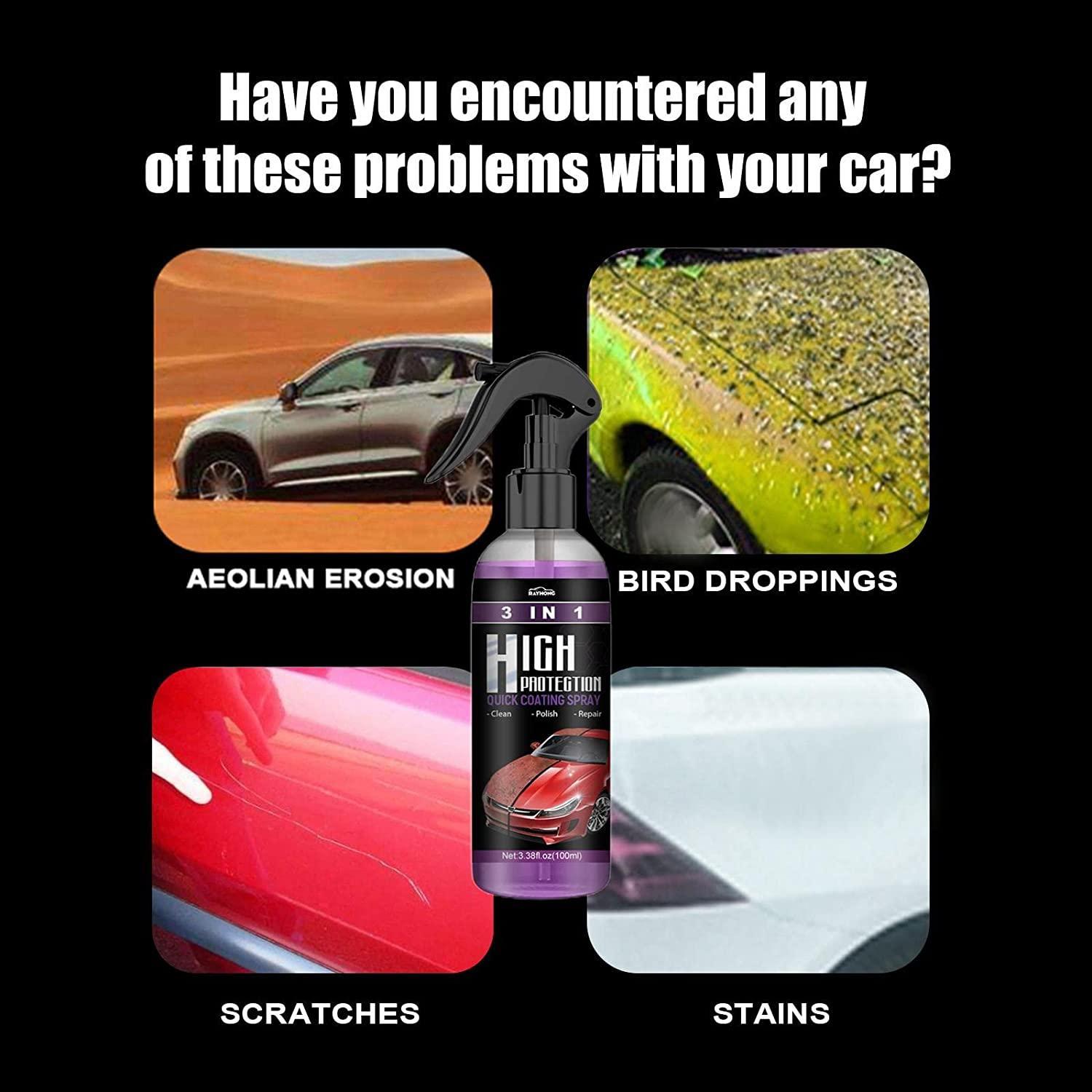 Hydrophobic Polish Nano Coating Agent Car Scratch Spray Cars Polish...