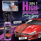 Hydrophobic Polish Nano Coating Agent Car Scratch Spray Cars Polish...