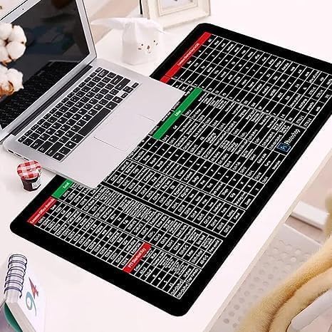 Quick Key Super Large Anti-slip Keyboard Pad - With Office Software...