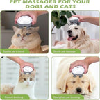 Electric Pet Cat Massager - Silicone Vibration Massager