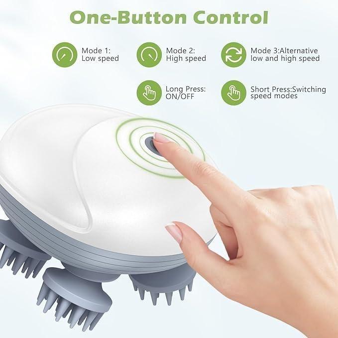 Electric Pet Cat Massager - Silicone Vibration Massager