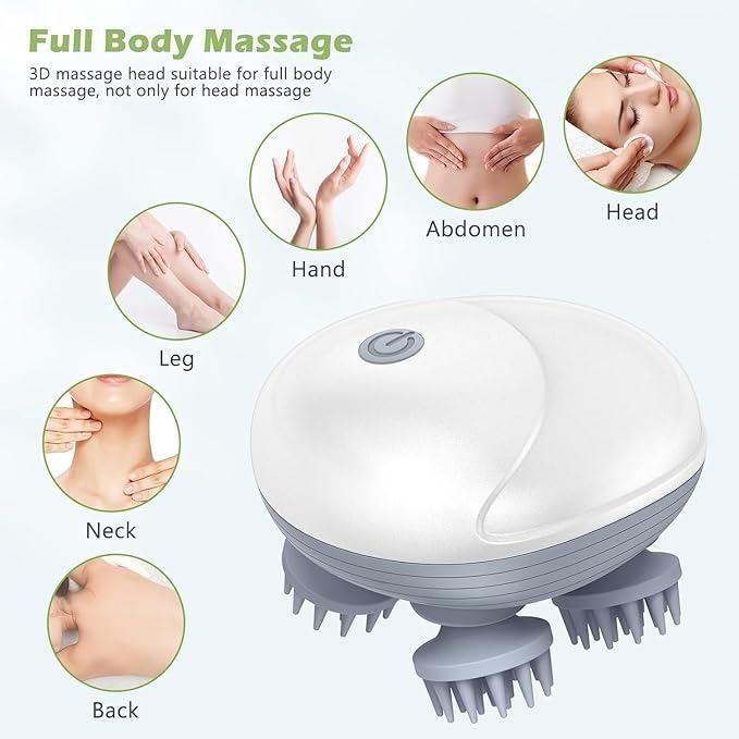 Electric Pet Cat Massager - Silicone Vibration Massager