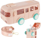 Contemporary 2-in-1 Toy Bus For Kids With Water Bottle,bus Shaped W...