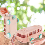 Contemporary 2-in-1 Toy Bus For Kids With Water Bottle,bus Shaped W...