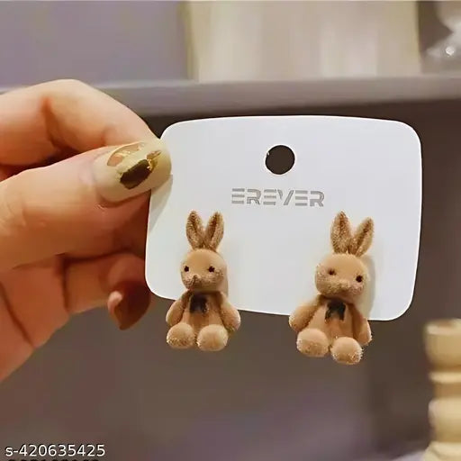 Stud Earrings Fashion Korean Earrings For Women Girls Cute Jewelry ...