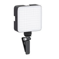 Camera Video Light With Clip And 3 Cold Shoe Connectors 120 Led Bea...