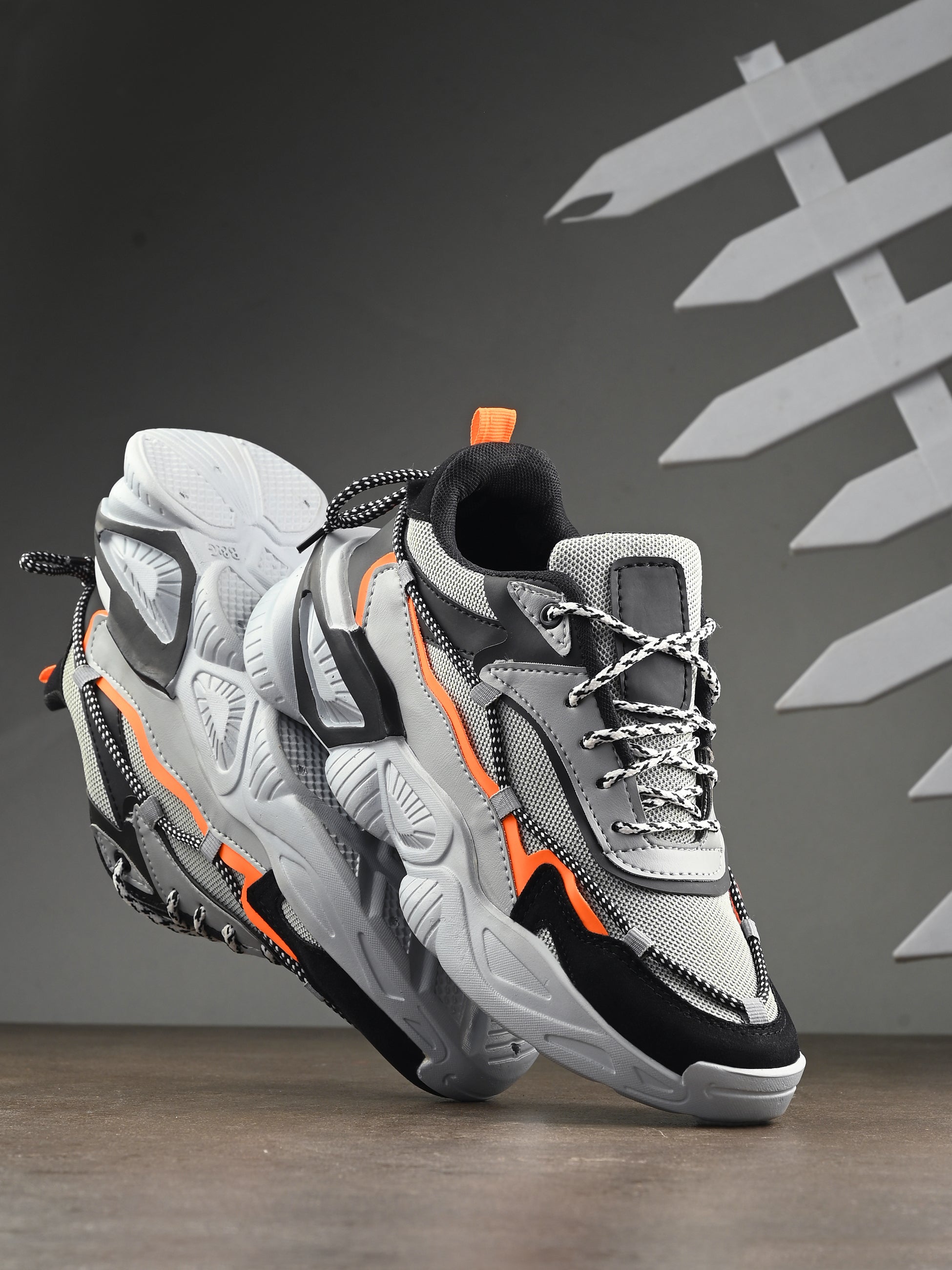 Grey Sports Shoes