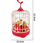 Lovely Talking Bird Cage For Kids With Light And Music Voice Contro...
