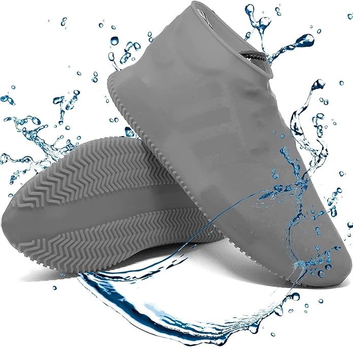Waterproof Shoe Covers Reusable Silicone Cover Shoes Rain Boots For...