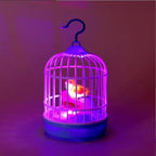Lovely Talking Bird Cage For Kids With Light And Music Voice Contro...
